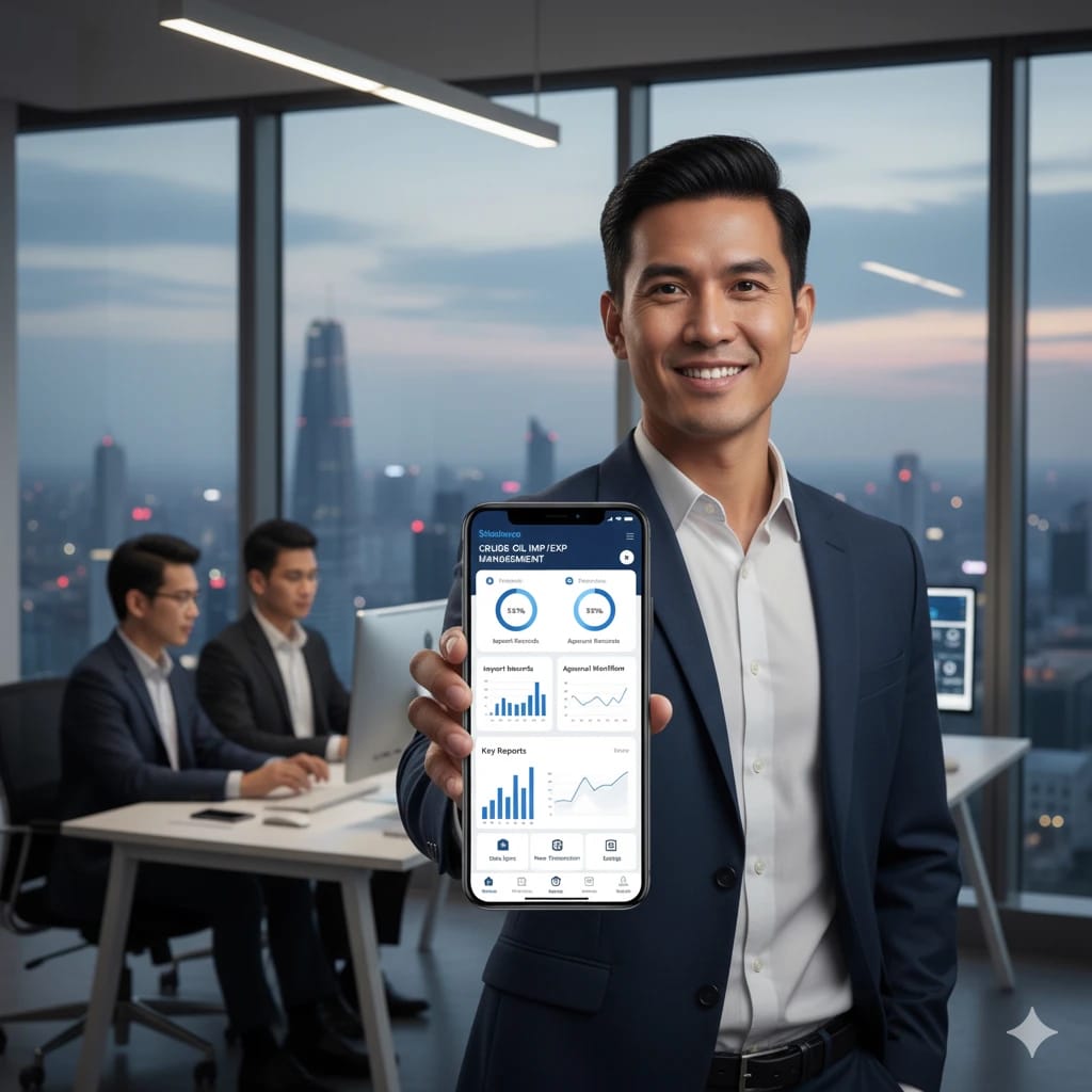 ระบบ Salesforce การนำเข้า/ส่งออกน้ำมันดิบ