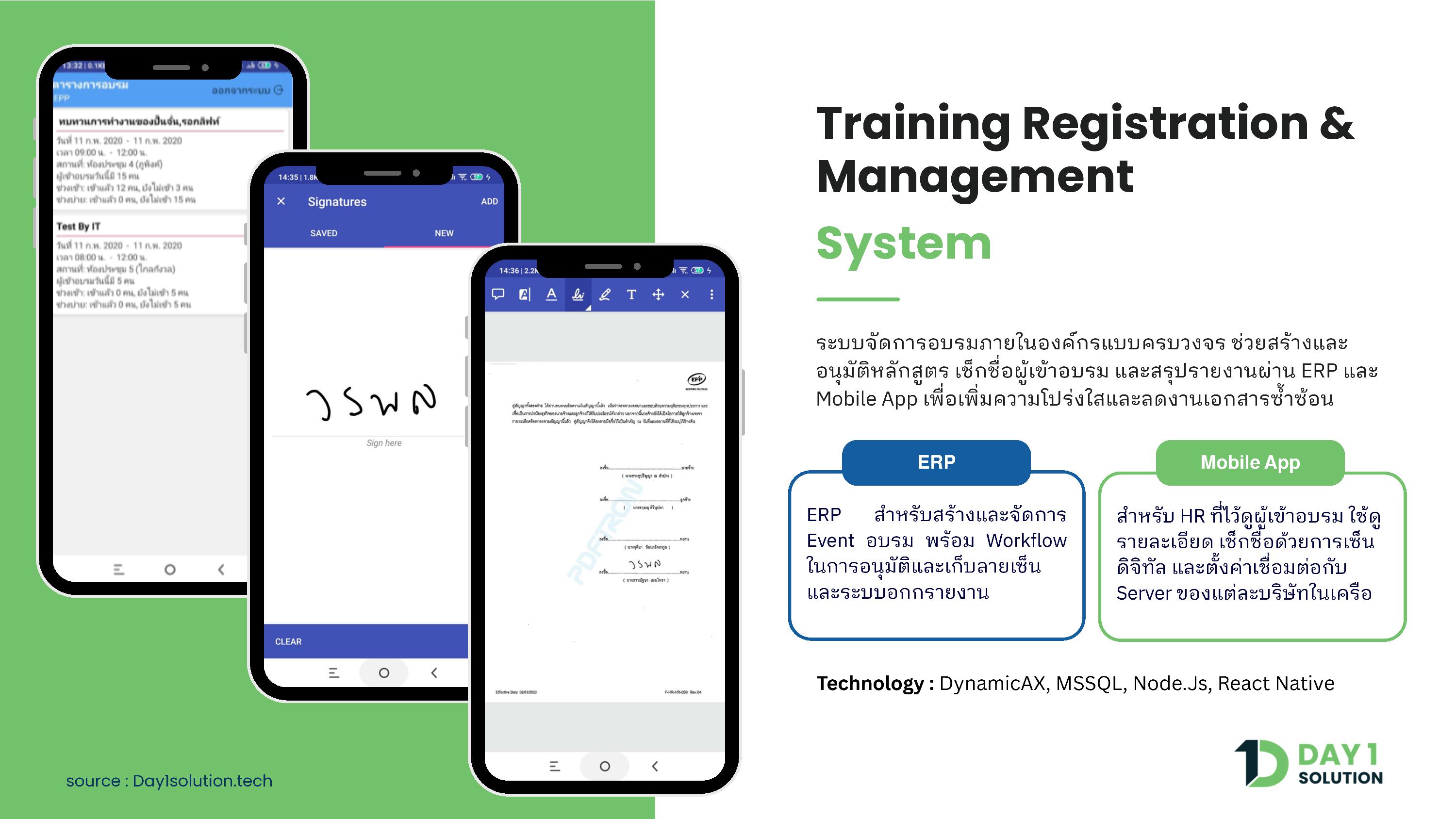 ระบบอนุมัติและลงนามเอกสารดิจิทัล